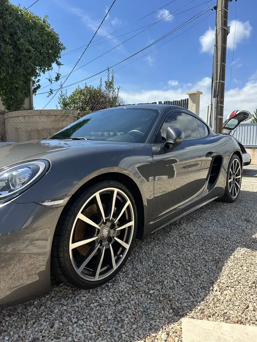 Porsche 718 Cayman après lavage premium — Auto Detailing 06, Nice